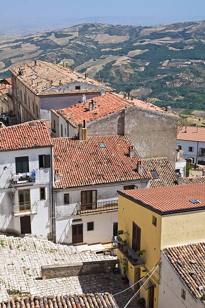 istock Panoramic view of Acerenza. Basilicata. Italy. 522948511