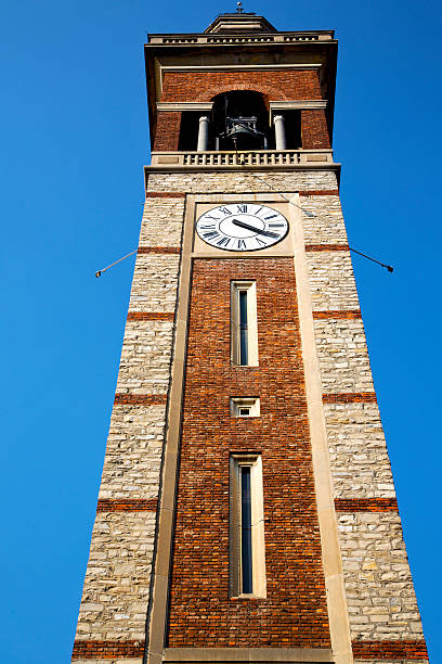 istock in gorla  old abstract    italy   the   wall    tower bell sunny 522949217