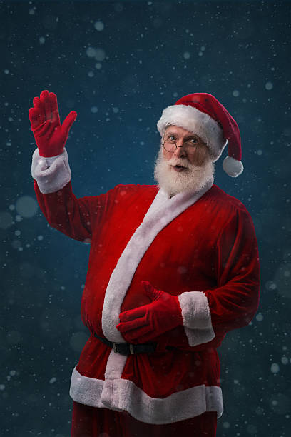 istock Santa Claus with big belly 522951125