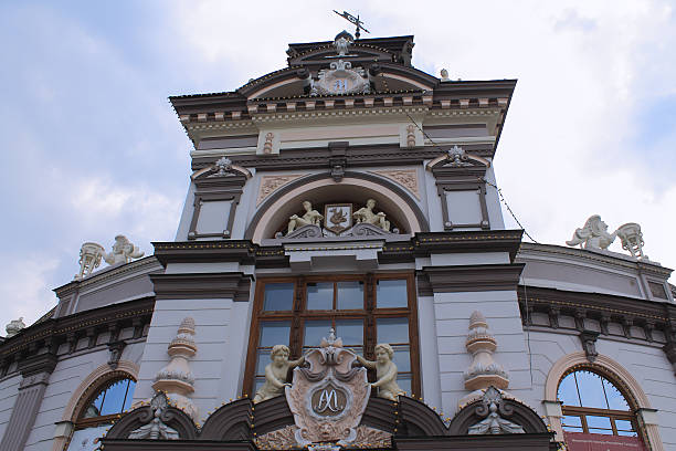 istock facade of the building with the angels 522951333