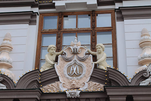 istock facade of the building with the angels 522951339