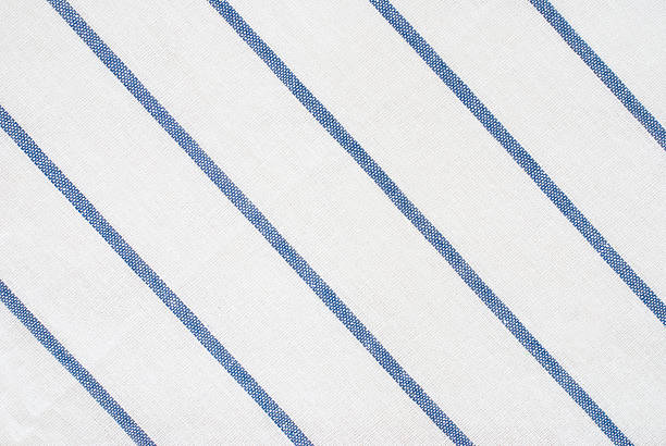 istock striped linen background, blue and white colors 522952059