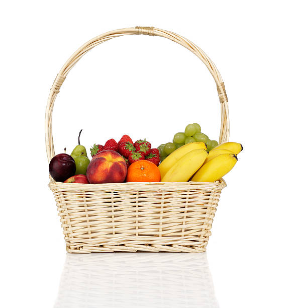 istock Basket of fruit 522960323