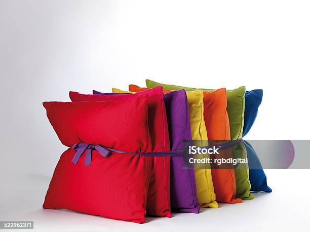 Cushions Stock Photo - Download Image Now - Colors, Cushion, Group Of Objects