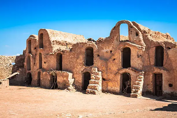 Medenine (Tunisia) : traditional Ksour (Berber Fortified Granary)