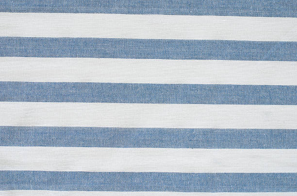 istock striped linen background, blue and white colors 522978457