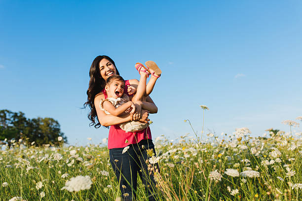 istock Playful mother and daughter 522979109