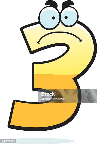 Three Is Angry Angry Cartoon Three Stock Illustration - Download Image Now - Anger ...