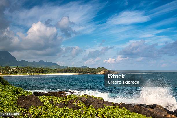 Shipwreck Beach In Poipu Kauai Hawaii Stock Photo - Download Image Now - Shipwreck Beach - Kauai, Kauai, Hawaii Islands