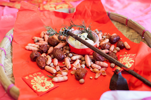 chinese wedding stuffs of good omen