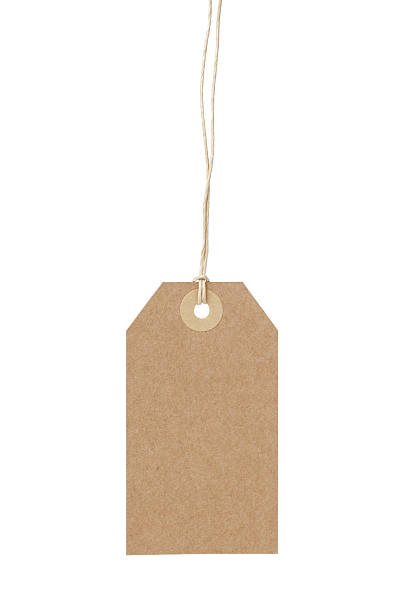 istock empty paper tag for sale or luggage 523004493