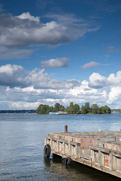 istock Pier on Suomenlinna Island, Helsinki, Finland 523004651