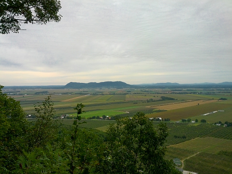 View of a Mountain from far away