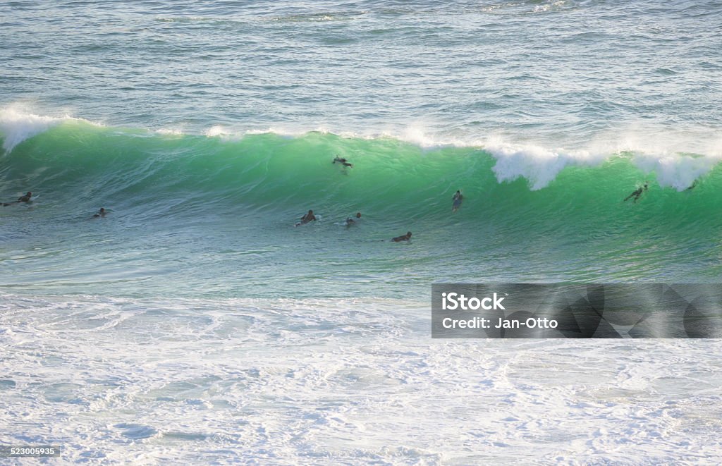 Surfen Wellen in Camps Bay - Lizenzfrei Camps Bay Stock-Foto