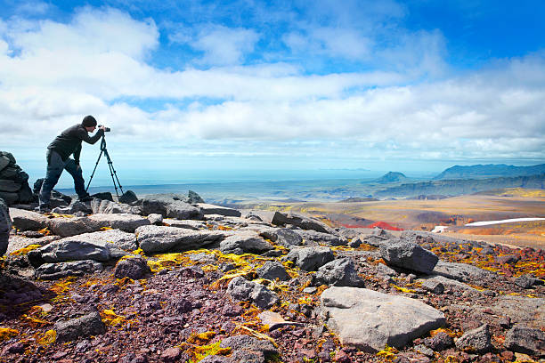 istock Landscape photographer at Iceland 523006687