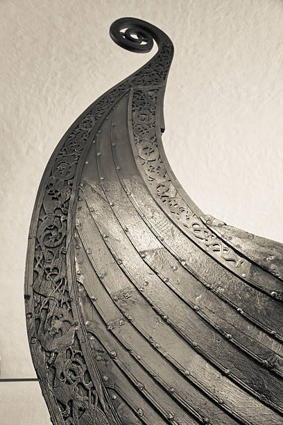 istock Viking battle ship in museum at Oslo, Norway 523015731