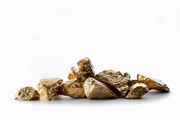 istock heap of Gold nuggets 523018623