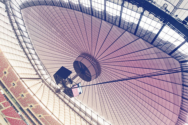 istock Roof of a stadium 523019095