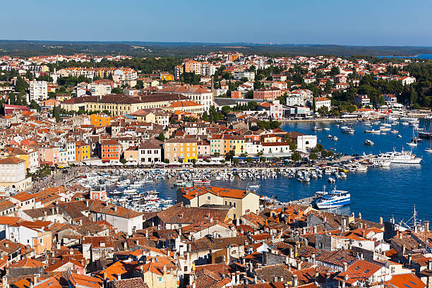 istock Aerial View from Rovinj Belfry, Croatia 523020713