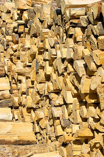 Pile de Bois de chauffage - Photo