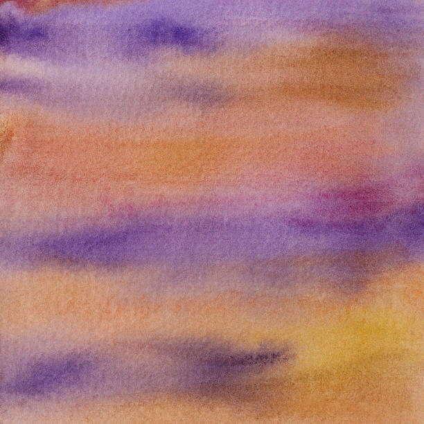 istock Hand painted colorful background with multiple warm colors 523031302
