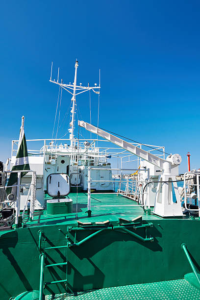 istock Deck of ship on sunny day 523032748