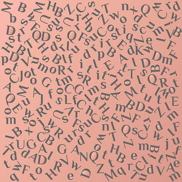 istock The background of latin letters 523032844