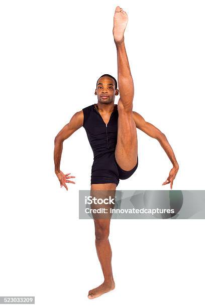 Young Male Ballet Dancer Showing Forms Stock Photo - Download Image Now - Activity, Adult, Adults Only