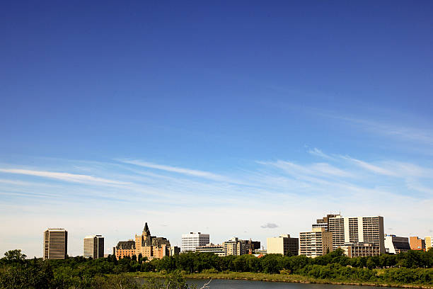 istock Downtown Saskatoon Riverbank Summer Panorama 523033724