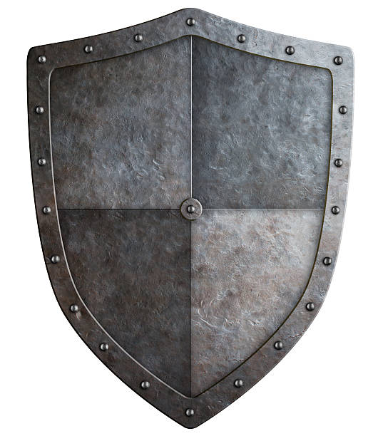 istock medieval shield or coat of arms 3d illustration isolated 523035270