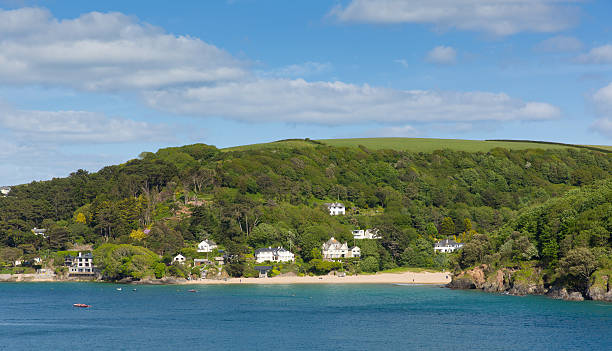 istock Mill Bay beach Salcombe Devon uk one of several beaches 523036292