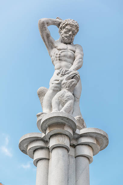 istock Close-up of stony unique statue 523037026