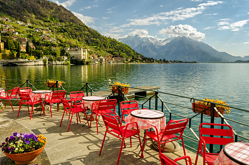 Lago di Como (northern Italy) scenic view