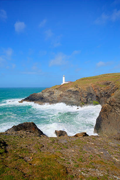 istock Lighthouse North Cornwall coast Trevose Head between Newquay and Padstow 523038352