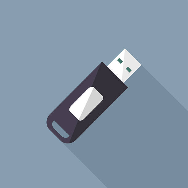 flash-datei-icon - usb stock-grafiken, -clipart, -cartoons und -symbole