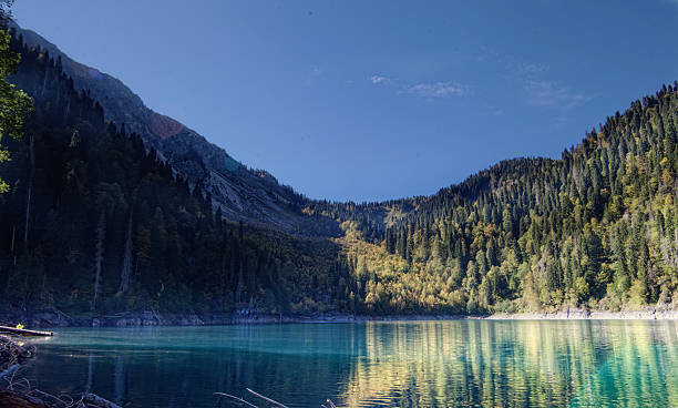 istock Abkhazia. Riza lake 523041612