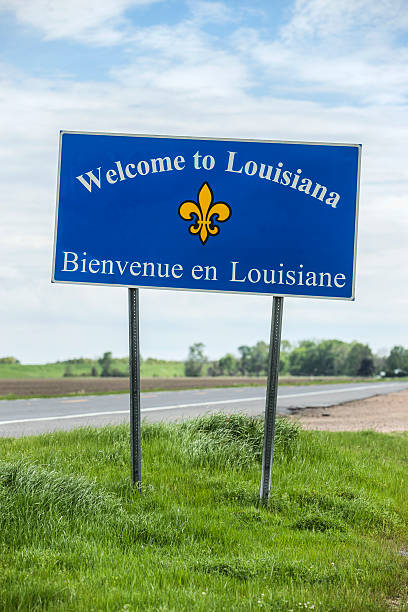 istock Welcome to Louisiana Sign 523047126
