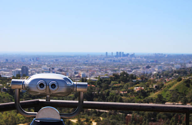 istock Observation Telescope, Los Angeles 523048348