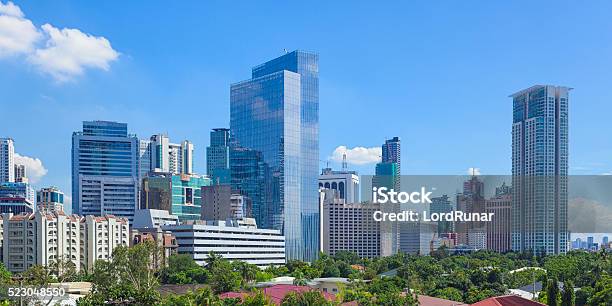 Makati Skyline Stock Photo - Download Image Now - Philippines, Makati, Urban Skyline
