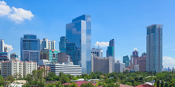 cidade de makati - manila philippines makati city - fotografias e filmes do acervo