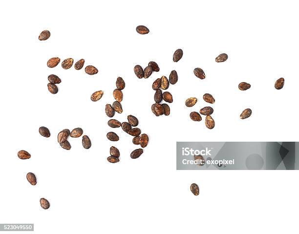 Multiple Watermelon Seeds Isolated Stock Photo - Download Image Now - Seed, Watermelon, Agriculture
