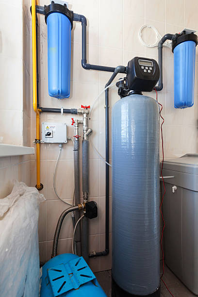 istock Boiler room with containers and pipes 523052730