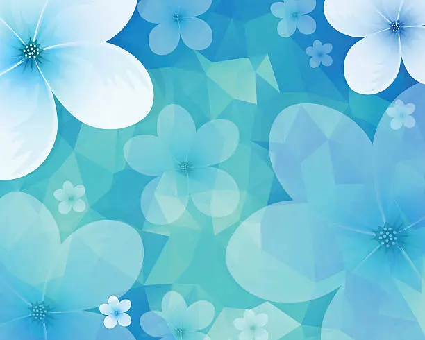 Vector illustration of Jasmine Background