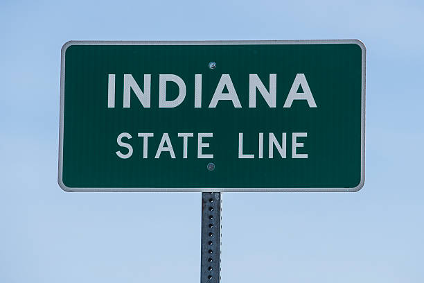 istock Welcome to Indiana Sign 523054244
