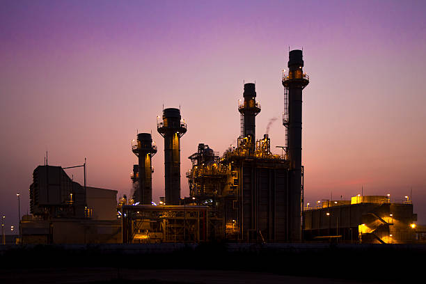 istock Gas turbine electrical power plant 523055578