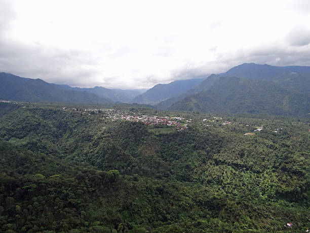 istock Air view of small towns in Chiapas Mexico 523057892