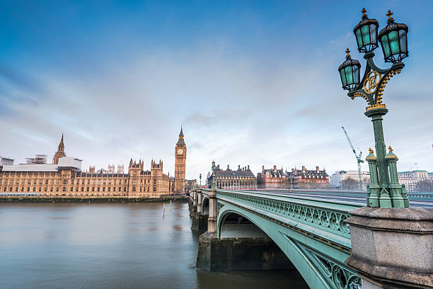 istock Palace of Westminster at sunrise 523060108