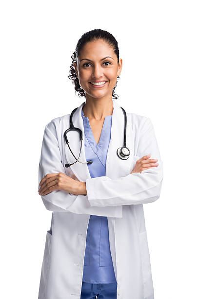 istock Smiling female doctor 523086335