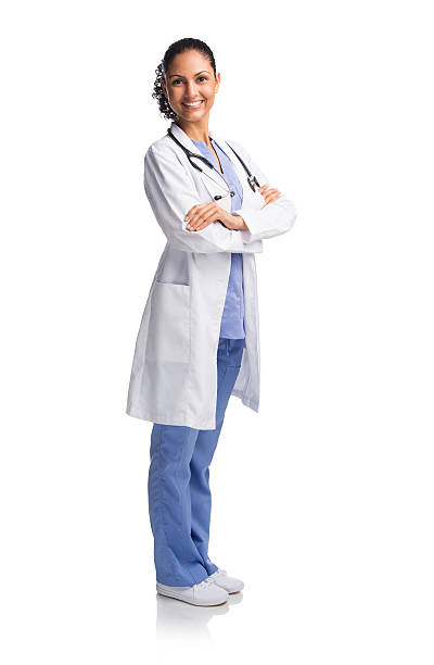 istock Smiling female doctor 523086341