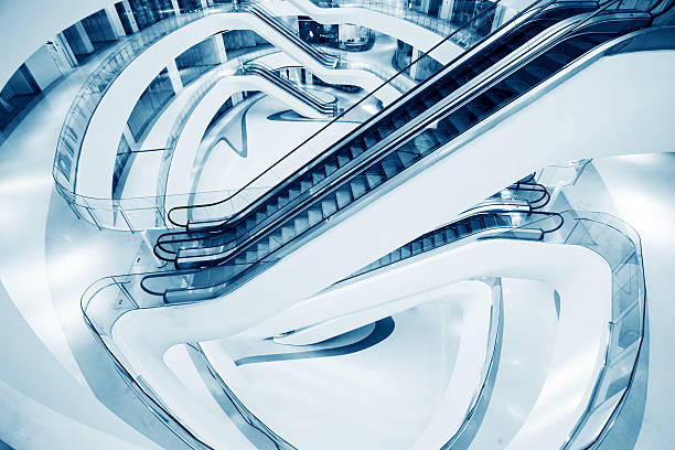 istock Escalator in shopping mall 523088961